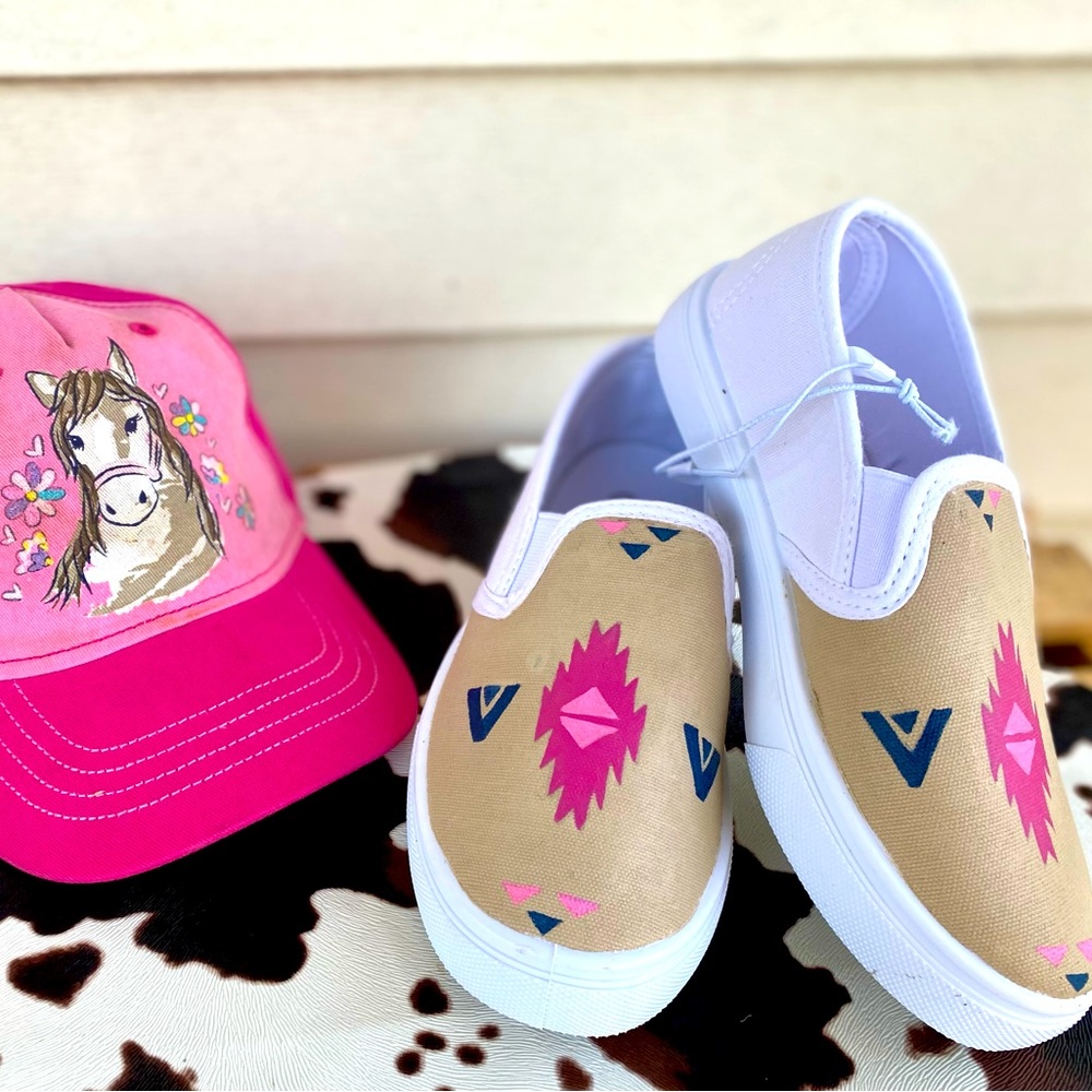 Hand Painted Shoes - Picture 1 of 1